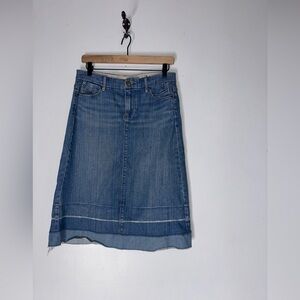 Gap Limited Edition Denim Midi Jean Skirt‎ Size 4